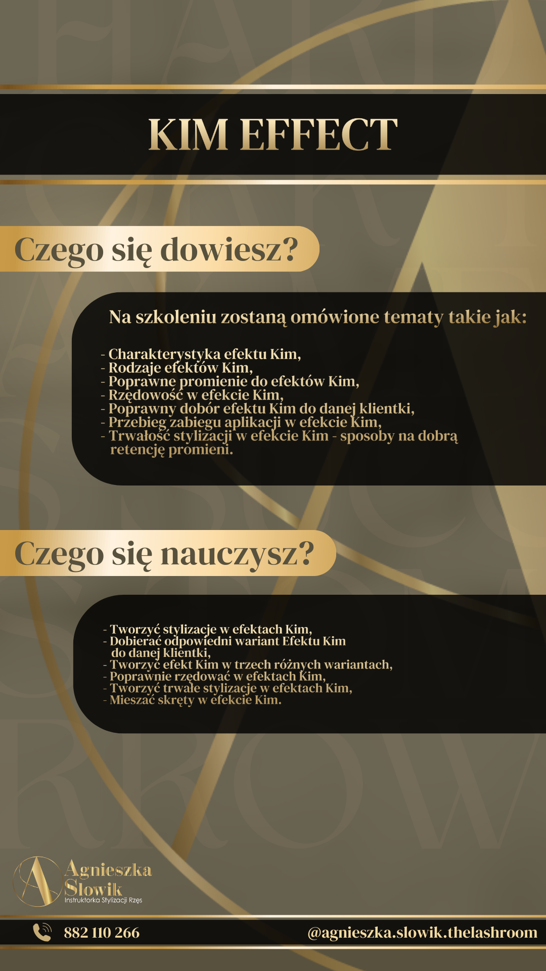 Okładka szkolenia Kim Effect