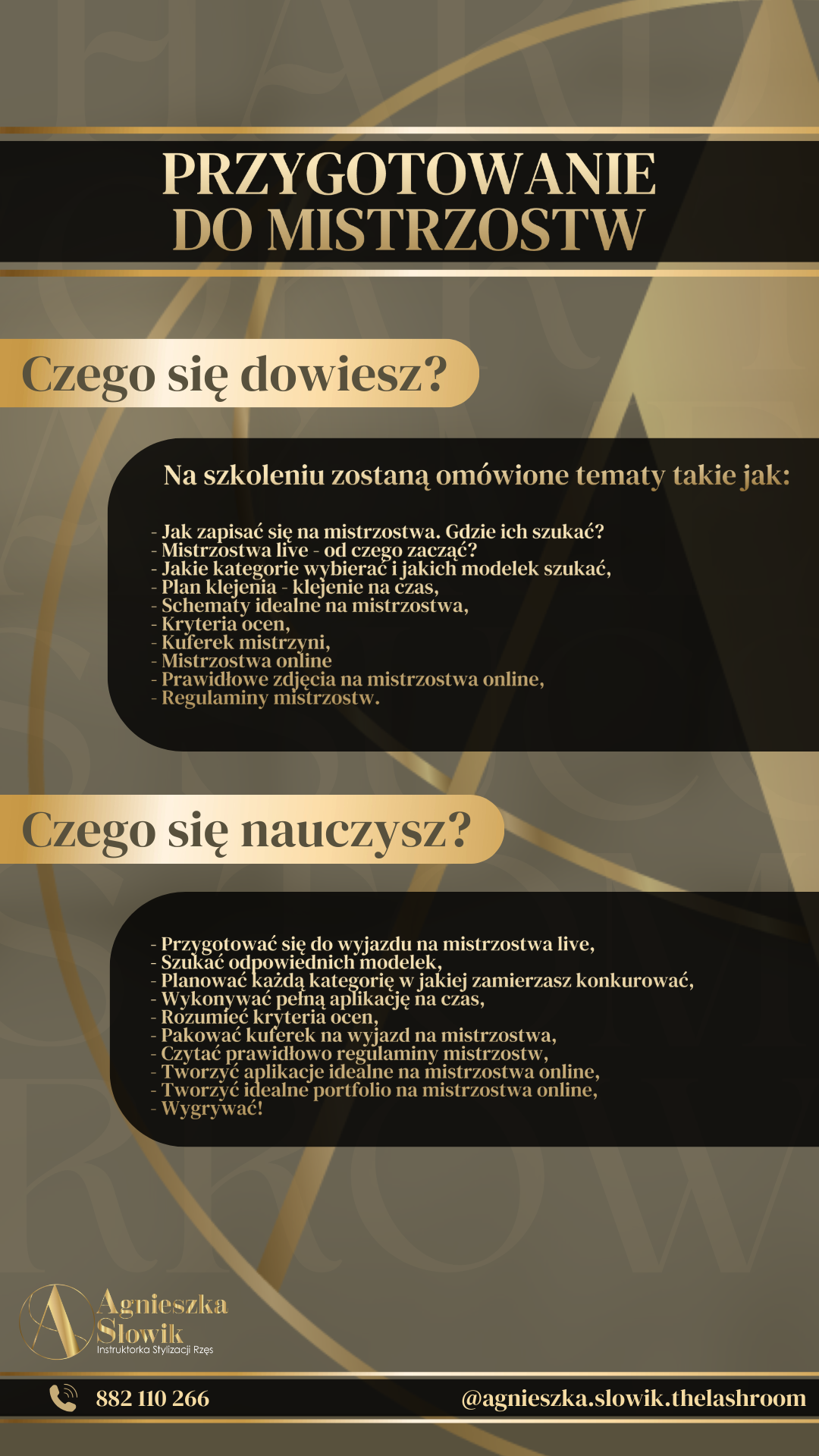 Szkolenie online — przygotowanie do mistrzostw